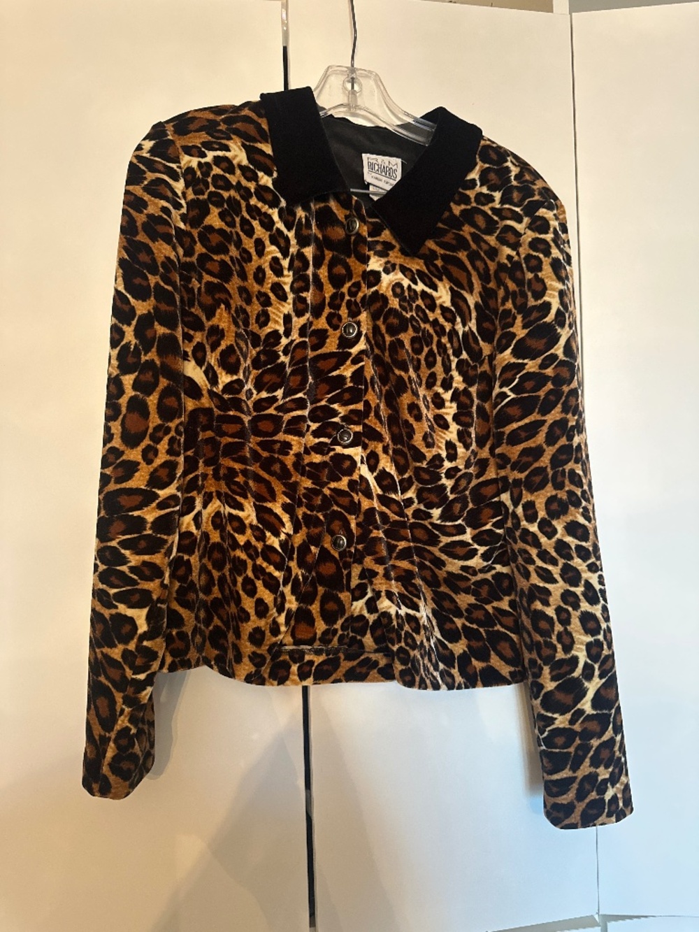 Vintage leopard top